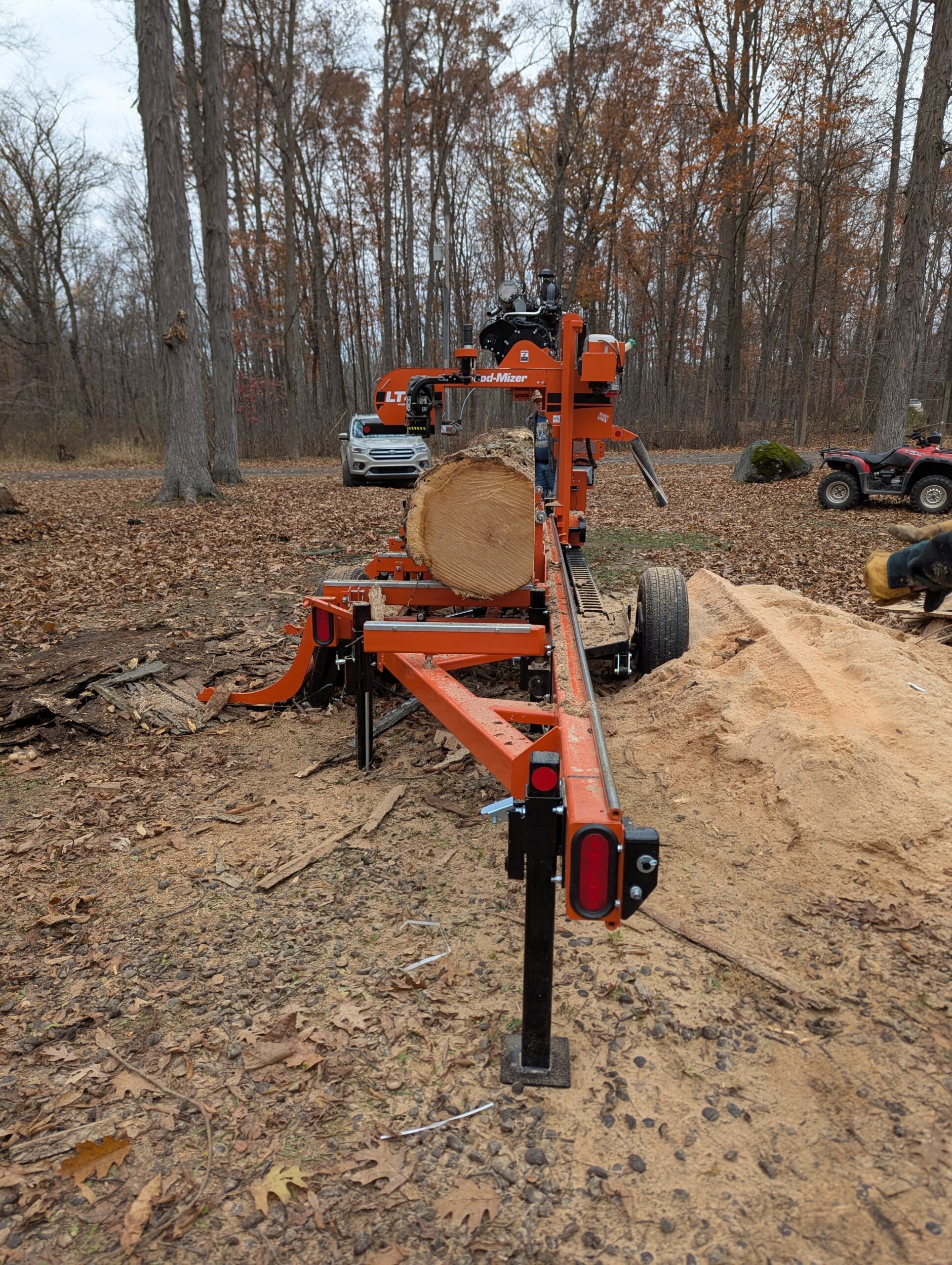 Sawmill in action